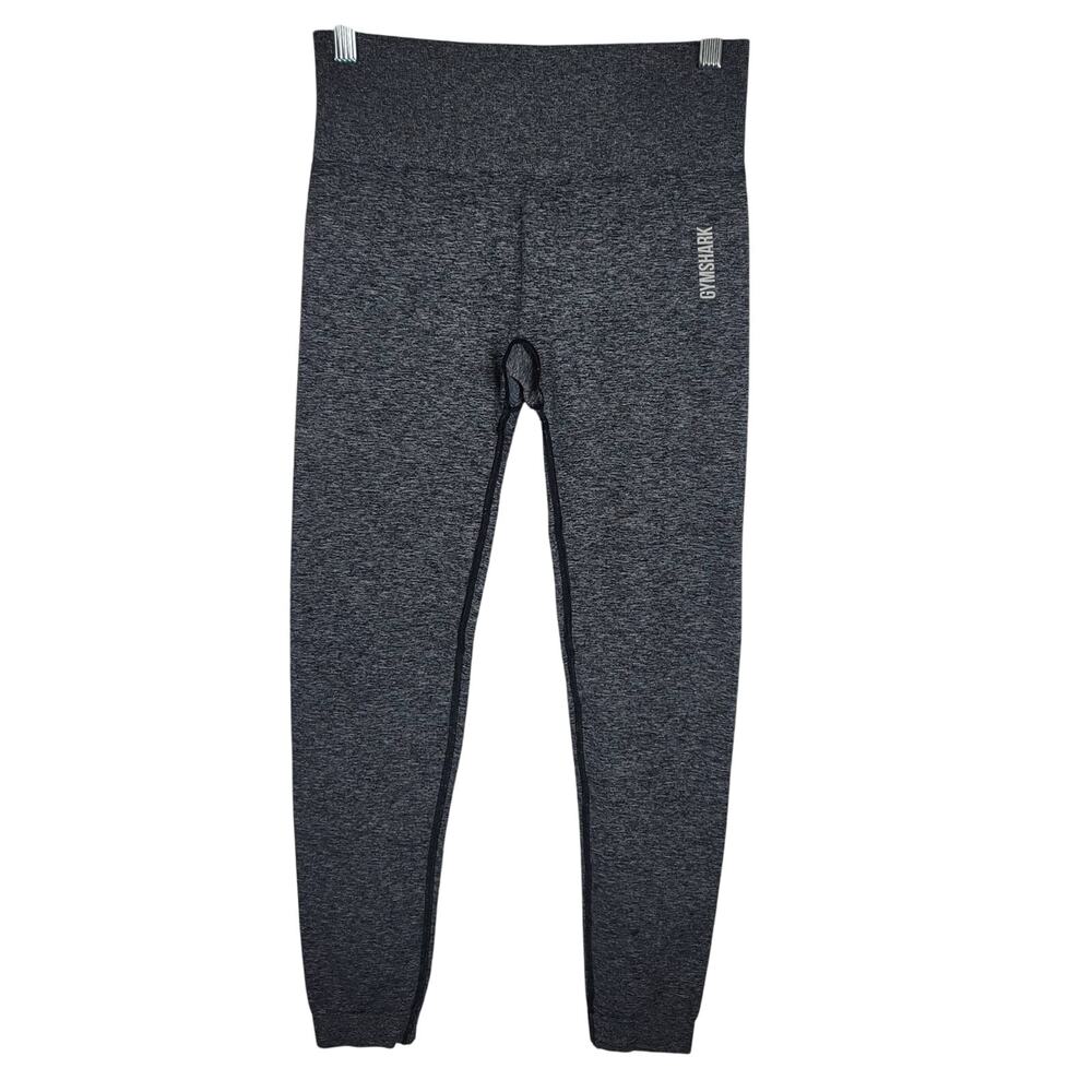Gymshark Heather Gray Athletic Hiking Jogging Pickleball Leggings Medium